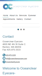 Mobile Screenshot of oceancleareyecare.com