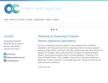 Tablet Screenshot of oceancleareyecare.com